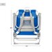 Aktive Pack 2 sillas playa XXL plegables y multiposición Azul