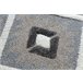 Alfombra MAROC P651 Diamantes Franjas Bereber marroquí Shaggy 200x290 Gris