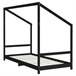 Estructura De Cama Para Niños 206x95 Blanco