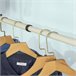 Perchero de Ropa Telescópico Altura Ajustable KLS04 SoBuy Blanco