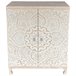 Armario de madera de 2 puertas Blanco