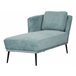 Beliani Chaise longue Poliéster ARTHEZE Azul