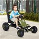 Go-Kart a Pedales para Niño Hierro, plástico HOMCOM Multicolor