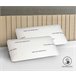 Conjunto de 2 almohadas Visco Carbono de SonnoMattress Blanco