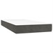 Cama box spring 90x190 Gris Oscuro
