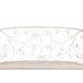 Banco Hierro Adda Home Blanco