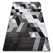 Alfombra INTERO TECHNIC 3D Diamantes Triángulos 160x220 Gris