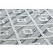 Alfombra SEVILLA Z555A conducción diamantes Franjas Bereber 120x170 Gris