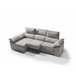 Chaise longue con arcon DIWY Gris