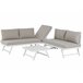 Beliani Conjunto longue COCCORINO Gris Oscuro