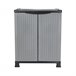 Armario de Resina Exterior Bajo con 1 Balda 7house 68 Gris
