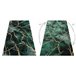 Alfombra EMERALD exclusivo 1018 glamour 80x150 Verde