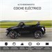 Coche Eléctrico PP, Metal HOMCOM Blanco
