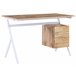 Beliani Escritorio ASHLAND 120x60 Marron