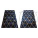 Alfombra EMERALD exclusivo 1020 glamour 180x270 Azul