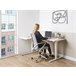 Beliani Escritorio ajustable DESTINES 160x109 Blanco