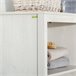 Armario de Baño Melamina de Madera kleankin, hogar - baño Blanco