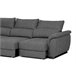 Chaise longue con cama BENSON Antracita