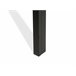 Beliani Mesa de comedor LAREDO 90x150 Negro