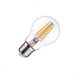 Pack 2 Bombillas LED Filamento Vela 7hSevenOn Premium Transparente