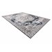 Alfombra lavable ANDRE 1090 Ornamento vintage 120x170 Gris Azul