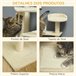 Árbol para Gatos sisal PawHut, mascotas - accesorios para gatos Beige