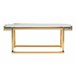 Mesa Acero Adda Home Dorado