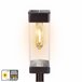 Aktive Set de 4 balizas solares LED 6 lúmenes con estaca Negro