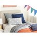Beliani Cojín decorativo GAZANIA 30x50 Gris