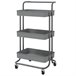 Acomoda Textil – Carrito de Cocina Multiusos de 3 Niveles. 42 Gris