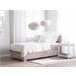 Beliani Cama continental Poliéster ADMIRAL 99x212 Arena
