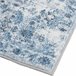 Alfombra de diseño vintage 60x110 Azul