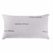 Almohada 105 cm Copos Viscoelásticos Funda Carbono Activo 80x34 Blanco Veta