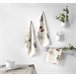 LOTE DE 2 PAÑOS DE COCINA DE NAVIDAD XMAS DAYS Blanco