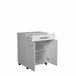 Carrito microondas UNO de 60cm 2 puertas y 1 cajón blanco mate Blanco