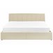 Beliani Cama con almacenaje Poliéster DREUX 191x214 Beliani Cama con almacenaje Poliéster DREUX 191x214 Beige