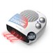 Termoventilador Horizontal  2000W | UNIVERSALBLUE Blanco/ Negro