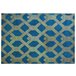 Beliani Alfombra de pelo corto VEKSE 160x230 Azul