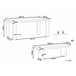 Beliani Conjunto de comedor TARANTO Gris