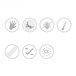Almohada Pack 3 Gris