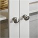 Alacena de Cocina MDF, Melamina de Madera HOMCOM, hogar - cocina Blanco