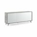 Aparador efecto madera 184 Blanco/ Gris