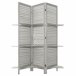 Biombo 3 hojas Gris