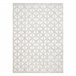 Alfombra SANTO sisal 58500 Triangulos geométrica 160x220 Crema