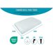 Almohada Refrescante ClimaConfort ICE con Gel Infusionado Blanco