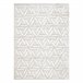 Alfombra SANTO sisal 58503 geométrica 140x190 Crema