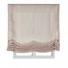 Estores plegables Estor Paqueto Liso Sin Varillas para Ventanas Blanco Veta