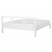 Beliani Cama Madera de pino VANNES 167x209 Blanco