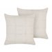 Beliani Cojín decorativo IXORA Beige