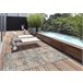 Alfombra de exterior/interior estilo vintage LUNA - ATTICGO 80x150 Azul